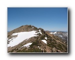 2005-06-12 Freel (16) Summit of Freel from Pinaccle at top of snow chute